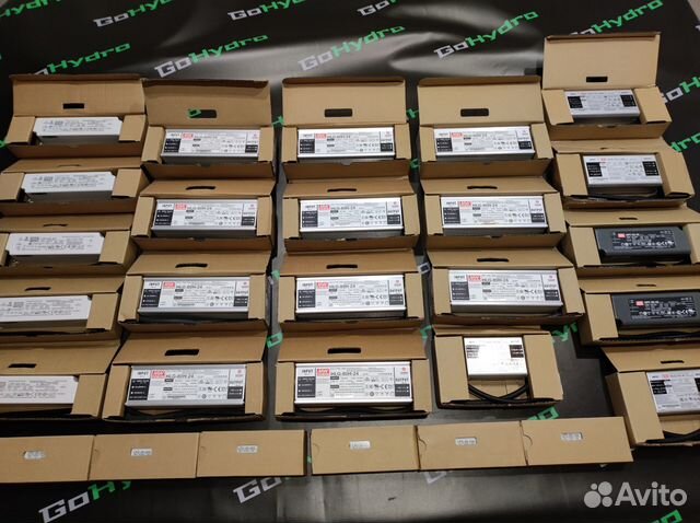 Светодиодные LED драйверы MeanWell от 20 до 750W