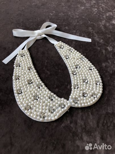 Украшение жемчужный воротничок