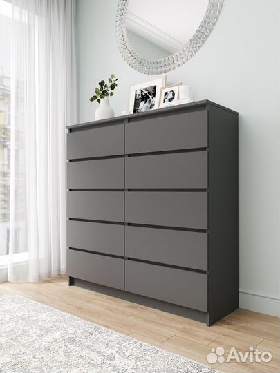 Комод Мори мк 1200.10 Графит