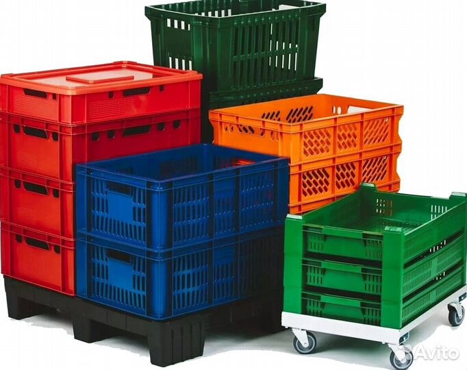 Ящики пластмассовые универсальные