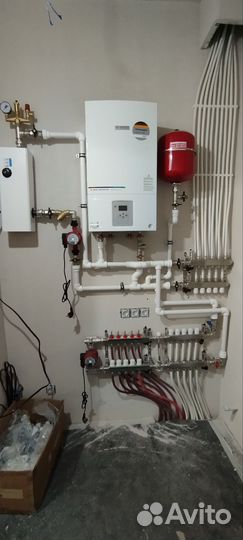 Тёплый пол, отопление услуги сантехника