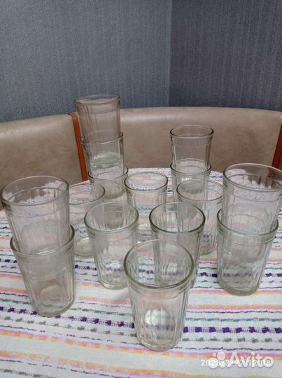 Стаканы граненые СССР 250мл