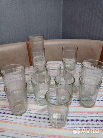 Стаканы граненые СССР 250мл