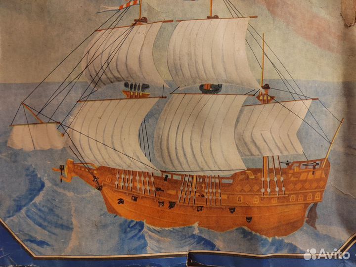 Модель парусника 