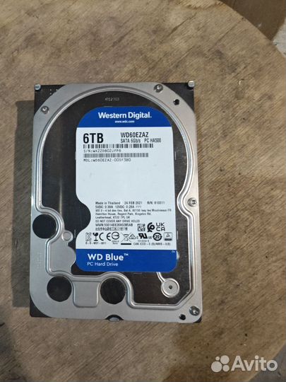 HDD 6TB WD blue