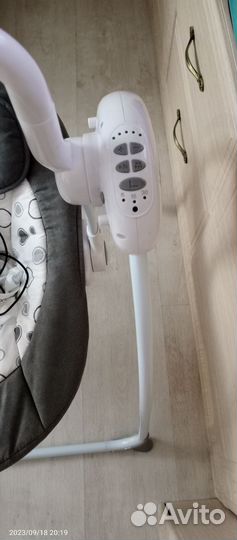 Детские электронные качели для новорожденных