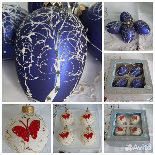 Новогодние игрушки коллекционные