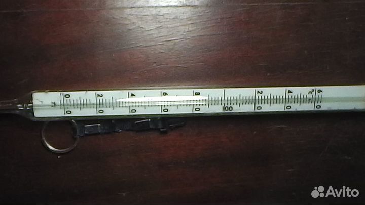 Термометр лабораторный СССР банки лечеб