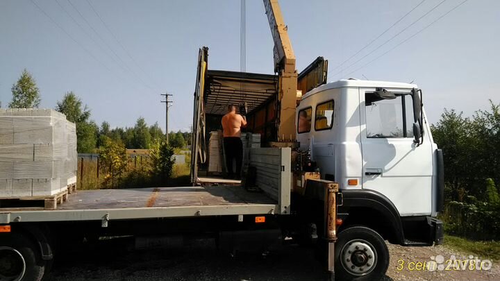 Кран Манипулятор маз Зубрёнок 5тонн до 8 м