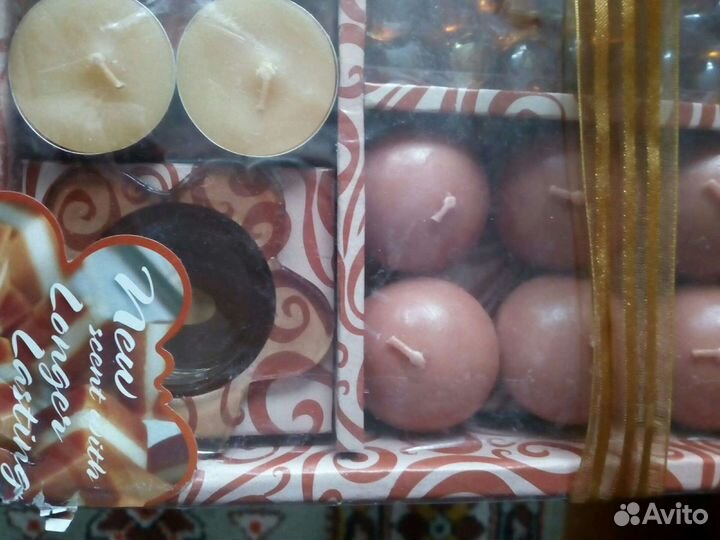Набор свечей новый