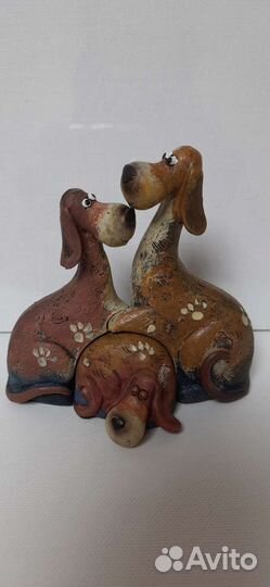 Семья собак сувенир