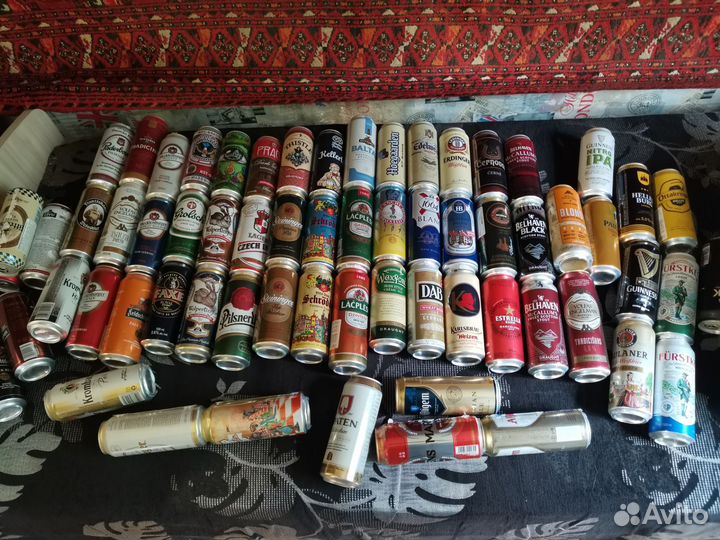 Пивные банки без повторений