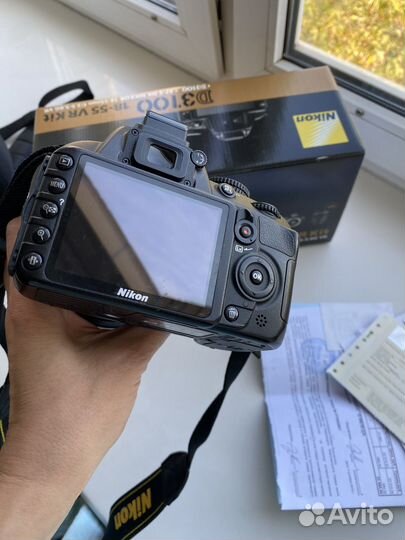 Фотоаппарат Nikon d3100 с двумя обьективами