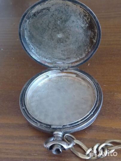 Часы карманные серебро Tavannes Watch Co