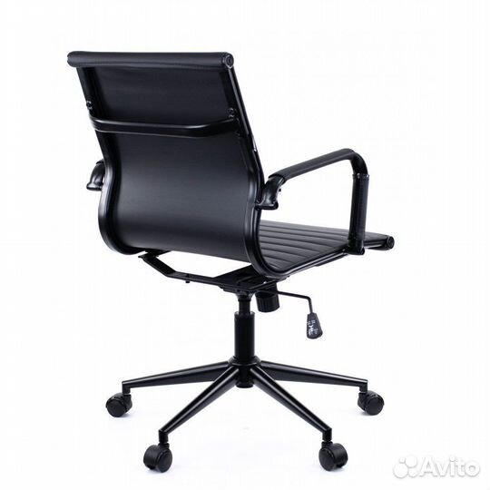 Кресло офисное EverProf Leo T Экокожа Черный
