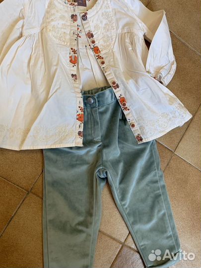 Блузка и брючки для девочки