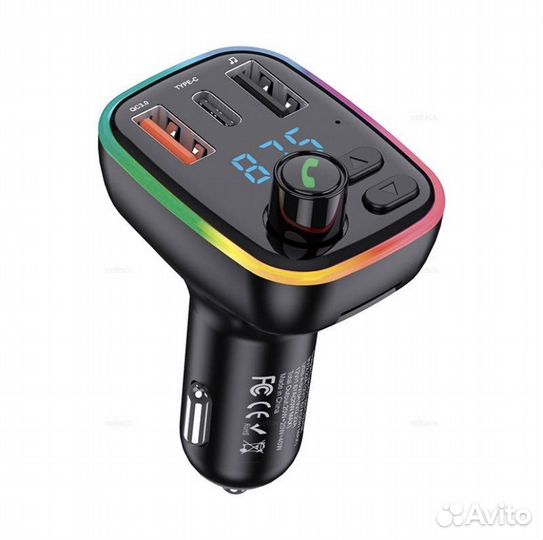 Fm модулятор с bluetooth