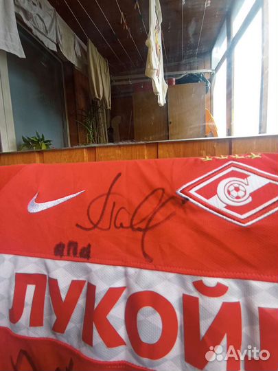Игровая форма спартак 18/19 с АВТОГРАФАМИ