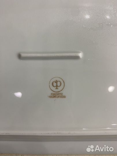 Блюдо фарфор гдр