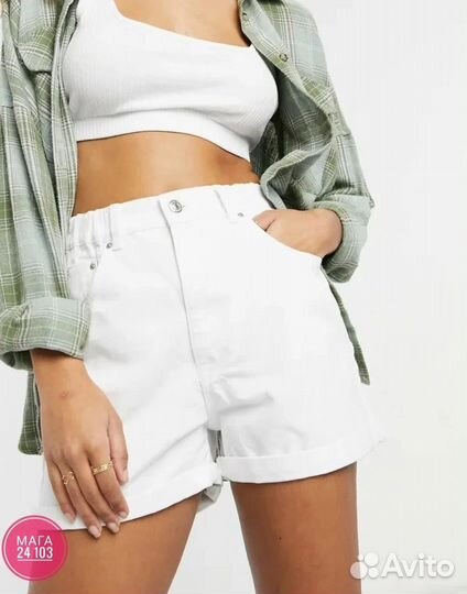 Женские джинсовые шорты 54 56