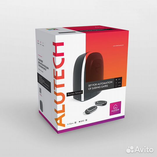 Умный привод Alutech roteo RTO-500-Sm дляоткатных