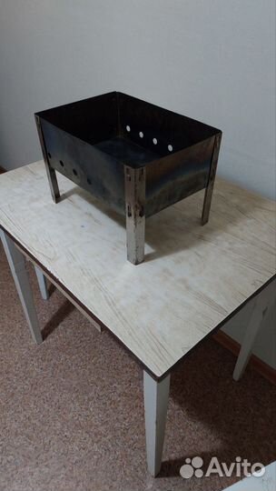 Разборный мангал с шампурами