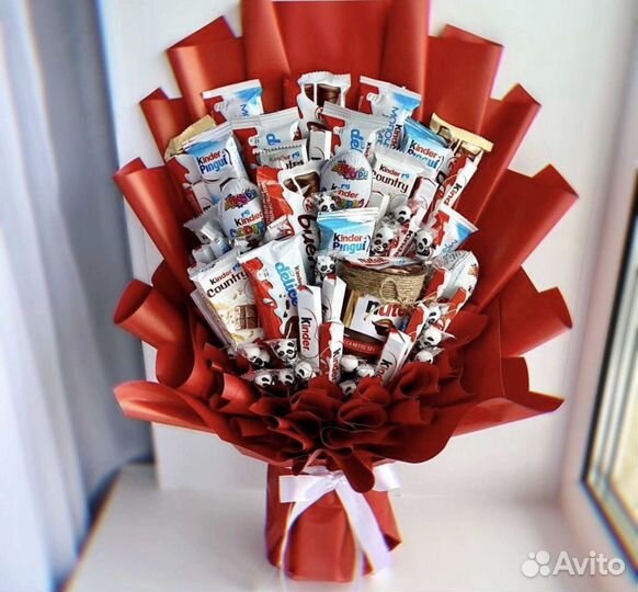 Букет из киндеров