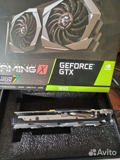 Видеокарта gtx 1650 4GB