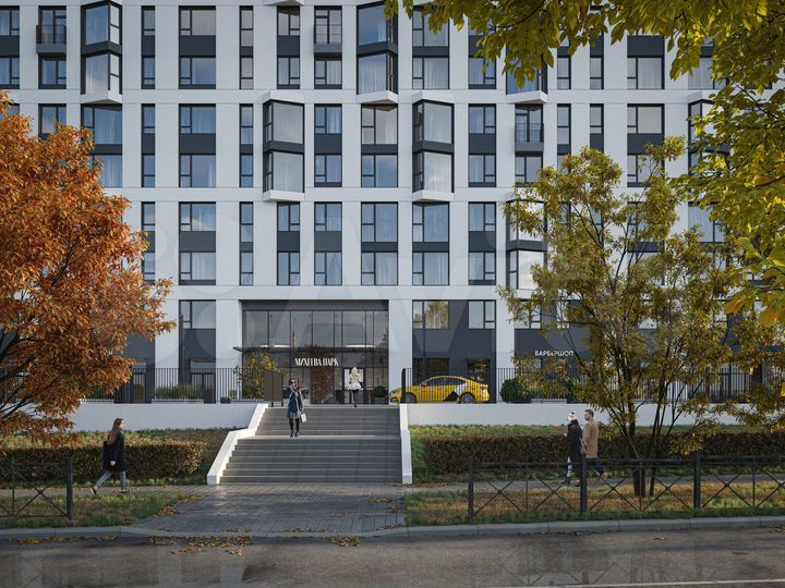 3-к. квартира, 117,5 м², 1/8 эт.