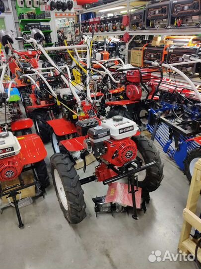 Мотоблок с дифференциалом