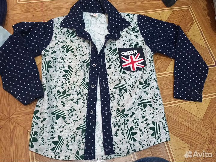 Рубашка детская для мальчиков 110