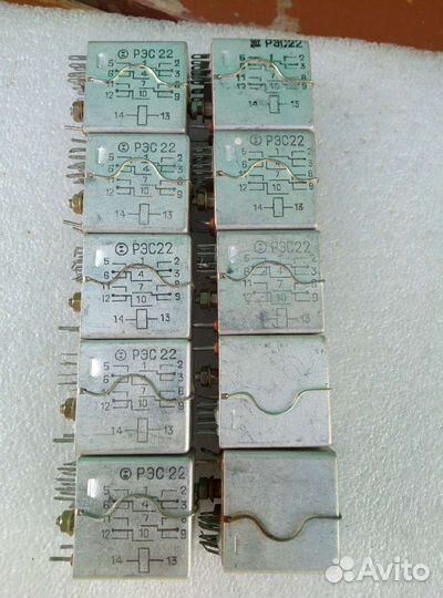 Реле рэс22, Рэс9, рэс55