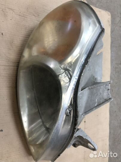 Kia rio 1 dc дорестайлинг фара правая