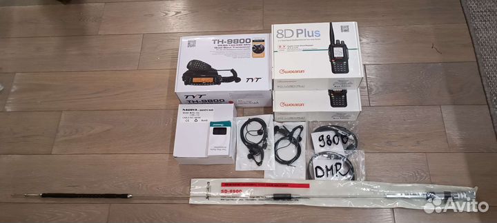 Комплект автомобильных раций