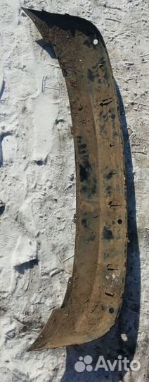 Спойлер заднего бампера Skoda Rapid