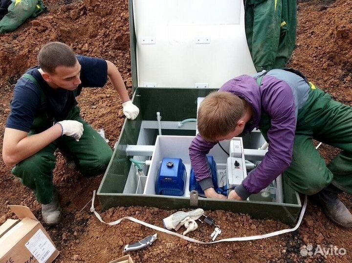 Септик без откачки - гарантия и монтаж