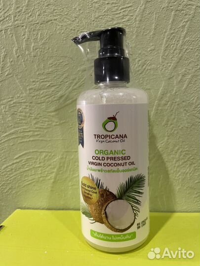 Кокосовое масло tropicana oil