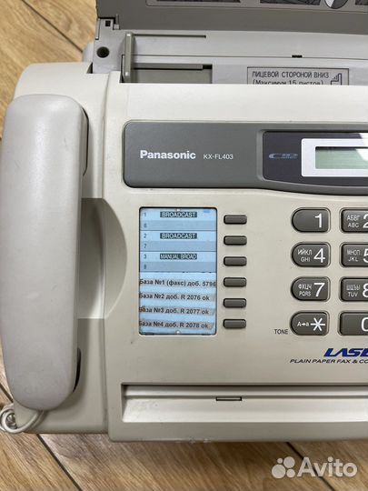 Факс-Телефон-Копир Panasonic KX-FL403