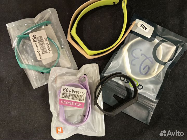 Ремешки к смарт-часам Mi band 4 и 5