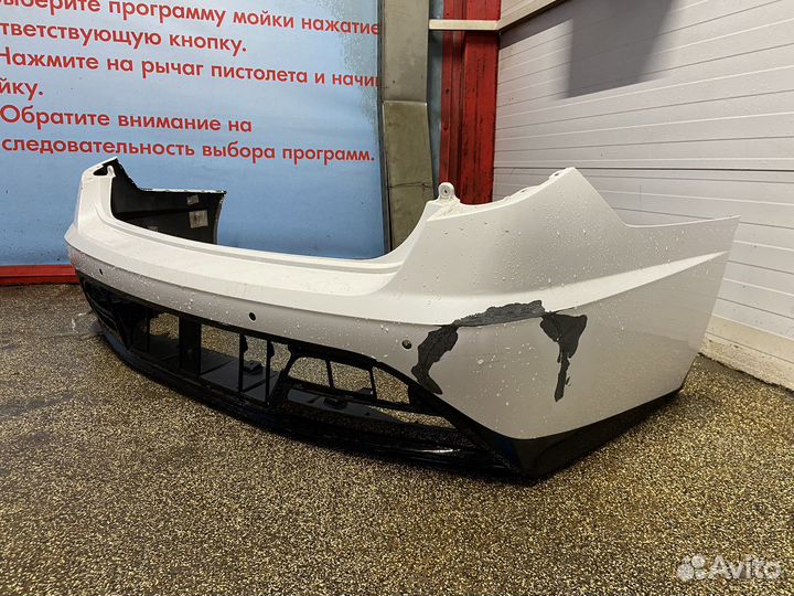 Задний бампер hyundai sonata 8