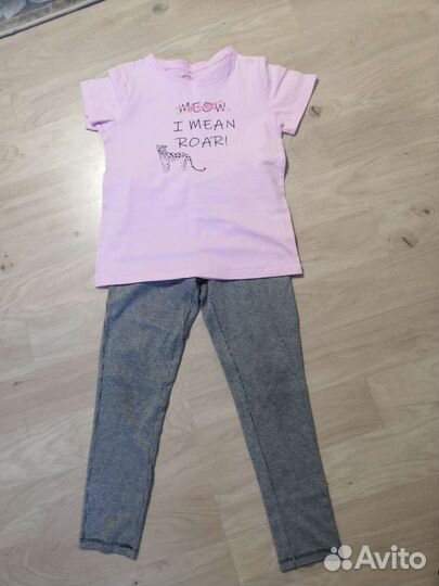 Пакет одежды для девочки рост 134-140