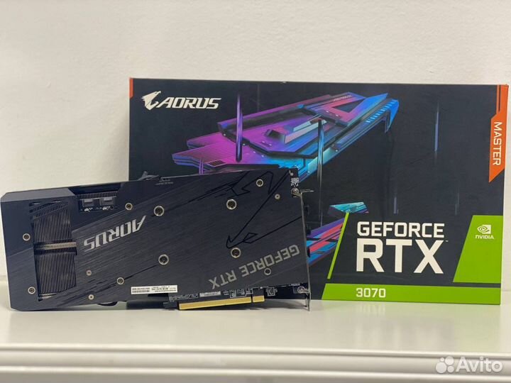 GeForce RTX3070 Gigabyte Aorus Master 8Gb
