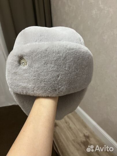 Шапка ушанка женская