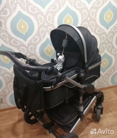 Коляска 2 в 1 luxmom 555