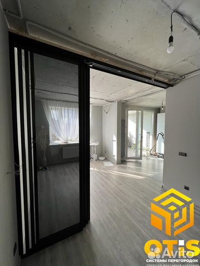 Стеклянные перегородки