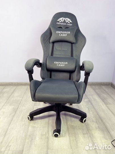 Кресло компьютерное игровое велюр