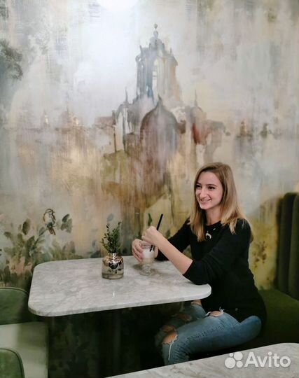 Роспись стен. Художник - декоратор