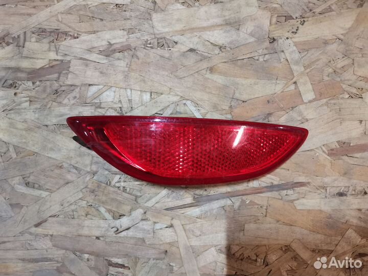Отражатель в бампер задний левый Hyundai Solaris