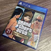 Новый (не вскрывался) диск gta the trilogy