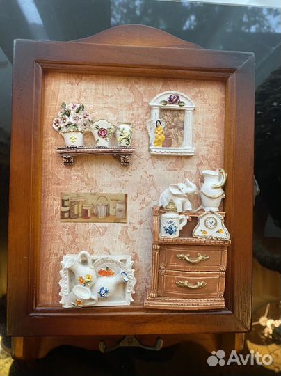 Ключница настенная из дерева